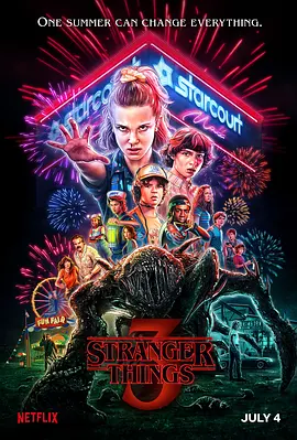 怪奇物语 第三季 Stranger Things Season 3 (2019)/ 2160p.NF.WEBRip.x265.10bit.HDR.DDP5.1-HDRISTRASH【49.79 GB】