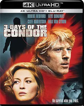 秃鹰七十二小时 4K Three Days of the Condor (1975) / 秃鹰的三天 / 追杀/秃鹰72小时 / 英雄不流泪 2160p.BluRay.REMUX.HEVC.DTS-HD.MA.5.1-F