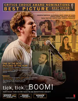 倒数时刻  Tick, Tick…Boom! (2021)/梦想期限(港) 2160p.NF.WEB-DL.x265.10bit.SDR.DDP5.1.Atmos-SMURF【15.12 GB】 1080p.NF.WEB