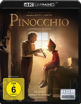 匹诺曹 4K Pinocchio (2019) / 皮诺丘的奇幻旅程(台)/木偶奇遇记 2160p.BluRay.REMUX.HEVC.DTS-HD.MA.5.1-FGT 【52.38 GB】