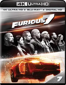 速度与激情7 4K Furious 7 (2015) / 狂野时速7(港)/Fast & Furious 7 / 玩命关头7(台) 2160p.BluRay.REMUX.HEVC.DTS-HR.7.1-FGT【