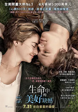 星运里的错 The Fault in Our Stars (2014)/ 2160p.WEB-DL.x265.10bit.SDR.DTS-HD.MA.5.1-NOGRP【25.50 GB】