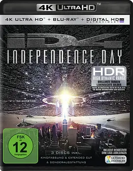 独立日 4K Independence Day (1996) / 地球捍卫战/ID4星际终结者(台) / 天煞-地球反击战(港) 2160p.BluRay.REMUX.HEVC.DTS-HD.MA.7.1-FGT【47.