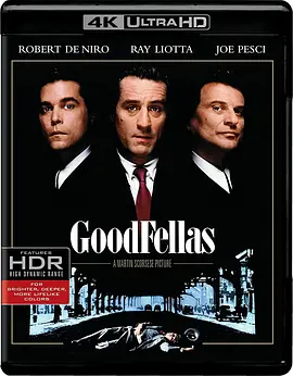 好家伙 4K Goodfellas (1990) / 盗亦有道(港)/四海好家伙(台) 2160p.BluRay.REMUX.HEVC.DTS-HD.MA.5.1-FGT【83.6GB】