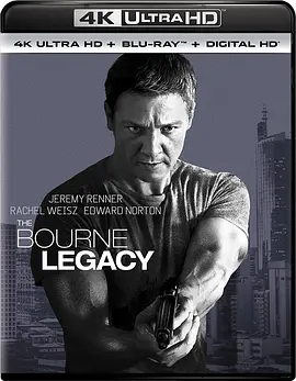 谍影重重4 4K The Bourne Legacy (2012) / 神鬼认证4(台)/叛谍追击4：机密逃杀(港) / 谍影重重4：伯恩的遗产 2160p.BluRay.REMUX.HEVC.DTS-X.7.1-FGT