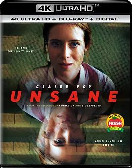 失心病狂 4K Unsane (2018) / 疯·魔(港) / 表演者/疯人院(台) / 荒诞 2160p.BluRay.REMUX.HEVC.DTS-HD.MA.5.1-FGT【52.01 GB】