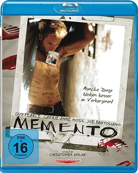 记忆碎片 Memento (2000) / 记忆拼图(台)/凶心人(港)  1080p.BluRay.x264-WLM【8.81 GB】