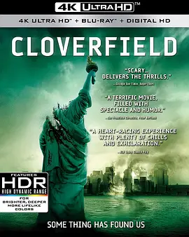 科洛弗档案 4K Cloverfield (2008) / 末世凶煞(港) / 苜蓿地/1-18-08 / 柯洛弗档案 2160p.BluRay.REMUX.HEVC.TrueHD.5.1-FGT【52.8GB】