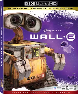 机器人总动员 4K WALL·E (2008) / 太空奇兵·威E(港) / 地球废品分装员 / walle/瓦力(台) / 星际总动员 / 机器人瓦力 2160p.BluRay.REMUX.HEVC.DTS-HD.MA