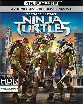 忍者神龟：变种时代 4K Teenage Mutant Ninja Turtles (2014) / 忍者龟：变种世代(台) / 忍者神龟/真人版忍者神龟 / 忍者龟：变种新任务(港) / Ninja Turtles 2