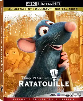 美食总动员 4K Ratatouille (2007) / 五星级大鼠(港) / 料理鼠王(台)/Ratatouille / 小鼠大厨 / 蔬菜杂烩 2160p.BluRay.REMUX.HEVC.TrueHD.7.1.