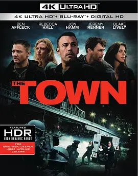 城中大盗 4K The Town (2010) / 小镇 / 窃盗城(台)/城区 / 狂盗之城(港) / 镇上 2160p.BluRay.REMUX.HEVC.DTS-HD.MA.5.1-FGT【52.8GB】