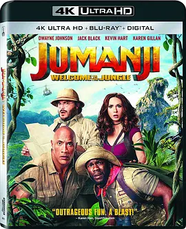 勇敢者游戏：决战丛林 4K Jumanji: Welcome to the Jungle (2017) / 新勇敢者的游戏 / 野蛮游戏：疯狂丛林(台)/勇敢者的游戏 / 逃出魔幻纪：丛林挑机(港) 2160p.BluR