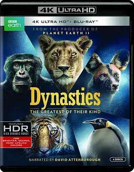 王朝 Dynasties (2018)/The Rise and Fall of Animal Families 2160p.BluRay.REMUX.HEVC.DTS-HD.MA.5.1-FGT【86.9GB】