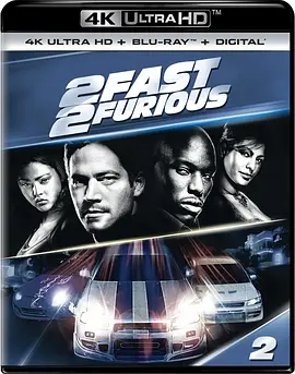 速度与激情2 4K 2 Fast 2 Furious (2003) / 玩命关头2：飙风再起/狂野极速 2160p.BluRay.REMUX.HEVC.DTS-X.7.1-FGT【52.9GB】