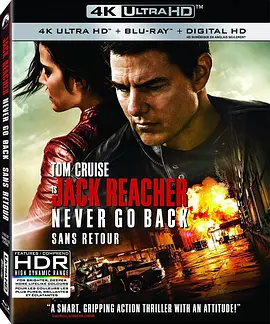 侠探杰克：永不回头 4K Jack Reacher: Never Go Back (2016) / 侠探杰克2：永不归 / 烈探狙击2(港) / 谍影侠探：永不回头/Jack Reacher 2 / 杰克·理查尔2 /