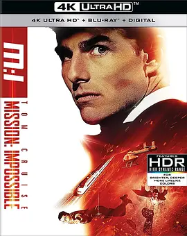 碟中谍 4K Mission: Impossible (1996) / 不可能的任务(台)/M:I / 职业特工队(港) 2160p.BluRay.REMUX.HEVC.TrueHD.5.1-FGT【55.2GB】