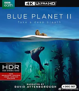 蓝色星球2 Blue Planet II (2017)/蓝色星球 第二季 2160p.BluRay.REMUX.HEVC.DTS-HD.MA.5.1-FGT【142.9GB】