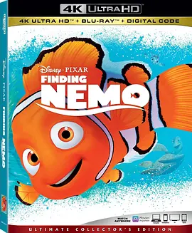 海底总动员 4K Finding Nemo (2003) / 寻找尼莫 / 海底总动员3D/Finding Nemo 3D / 海底奇兵 2160p.BluRay.REMUX.HEVC.TrueHD.7.1.Atmos-