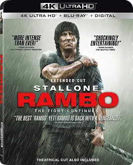 第一滴血4 4K Rambo (2008) / RAMBO 热血回归 / Rambo The Fight Continues / 第四滴血/John Rambo / Rambo IV / 兰博4 2160p.BluRay