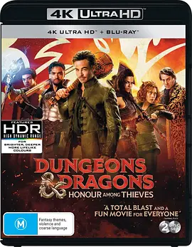 龙与地下城：侠盗荣耀 Dungeons & Dragons: Honor Among Thieves (2023) / 龙与地下城：盗亦有道(港)/龙与地下城：盗贼荣耀(台) 2160p.BluRay.REMU