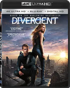 分歧者：异类觉醒 4K Divergent (2014) / 分歧者：异类叛逃(港)/分歧者 2160p.BluRay.REMUX.HEVC.DTS-X.7.1-FGT【54.9GB】