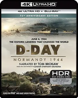 登陆日，诺曼底1944 4K纪录片下载 D-Day, Normandie 1944 (2014)/ 2160p.BluRay.REMUX.HEVC.DTS-HD.MA.5.1-FGT【18.47 GB】