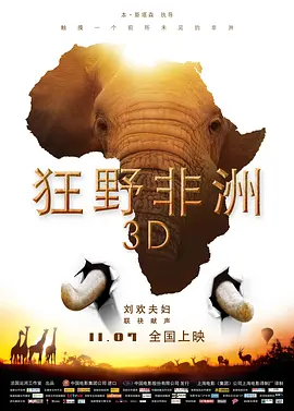 狂野非洲 African Safari (2013) / African Safari 3D/非洲狂奔  1080p.BluRay.x264-BLUWORLD【10.93 GB】