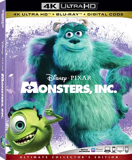 怪兽电力公司 4K Monsters, Inc. (2001) / 怪物公司/怪兽公司(港) 2160p.BluRay.REMUX.HEVC.TrueHD.7.1.Atmos-FGT 【39.55 GB】