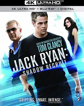 一触即发 4K Jack Ryan: Shadow Recruit (2014) / 惊天谍变：魅影特攻(港) / Moscow/杰克莱恩：诡影任务(台) / Jack Ryan: Shadow One 2160p.Bl