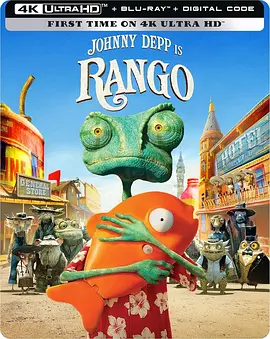 兰戈 Rango (2011) / 马拉高(港) / 雷人哥 / 里戈/飙风雷哥(台) / 荒漠大冒险 / 宠物大冒险 / 兰格 2160p UHD Blu-ray Remux DoVi HDR HEVC DTS-HD