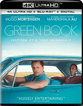 绿皮书 4K Green Book (2018) / 幸福绿皮书(台)/绿簿旅友 (港) / 绿书 2160p.BluRay.REMUX.HEVC.DTS-HD.MA.TrueHD.7.1.Atmos-FGT【56.2G