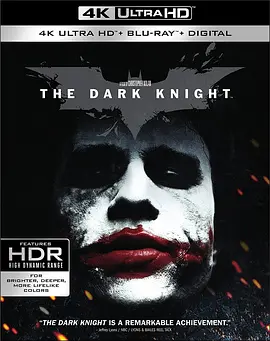 蝙蝠侠：黑暗骑士 4K The Dark Knight (2008) / TDK / 蝙蝠侠6：暗夜骑士 / 黑暗骑士(台)/Batman: The Dark Knight / 蝙蝠侠-黑夜之神(港) / 蝙蝠侠前传2：