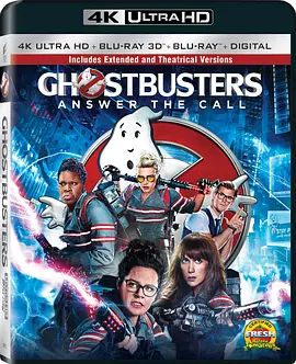 超能敢死队 4K Ghostbusters (2016) / 捉鬼敢死队3(港) / 魔鬼克星：麻辣异攻队(台)/女版捉鬼敢死队 / 新捉鬼敢死队 2160p.BluRay.REMUX.HEVC.DTS-HD.MA.Tr