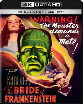 科学怪人的新娘 Bride of Frankenstein (1935)/弗兰肯斯坦的新娘 2160p.BluRay.REMUX.HEVC.DTS-HD.MA.2.0-FGT【41.83 GB】