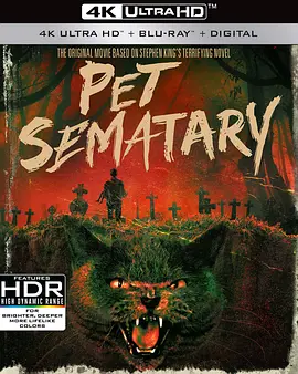 宠物坟场 4K Pet Sematary (1989) / 宠物公墓/夜半仔敲门 / 禁入坟场 2160p.BluRay.REMUX.HEVC.DTS-HD.MA.5.1-FGT 【49.71 GB】