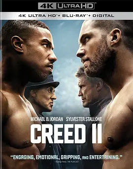 奎迪：英雄再起 4K Creed II (2018) / Creed: Revenge / 奎迪2 / 金牌拳手2/Creed 2 / 克里德2 / 洛奇8 / 金牌拳手：父仇(台) 2160p.BluRay.REMUX