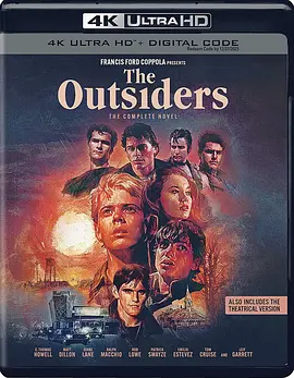 小教父 The Outsiders (1983) / 局外人 / 旁观者/世外顽童 / 被摒弃的人 2160p.BluRay.REMUX.HEVC.DTS-HD.MA.5.0-FGT【64.41 GB】