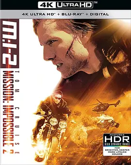 碟中谍2 4K Mission: Impossible II (2000) / 不可能的任务2(台) / 职业特工队2(港)/M: I 2 / 碟中谍II 2160p.BluRay.REMUX.HEVC.TrueHD.5