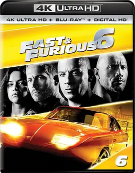 速度与激情6 4K Furious 6 (2013) / Wild Speed: Euro Mission / 玩命关头6(台)/Fast & Furious 6 / 狂野时速6(港) 2160p.BluRay