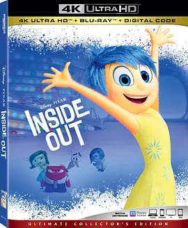 头脑特工队 4K Inside Out (2015) / 大脑环游记 / 头脑总动员 / 由内而外 / 脑筋急转弯(台)/大脑内外 / 头脑大作战 / 玩转脑朋友(港) / 脑中小小人 2160p.BluRay.REMU