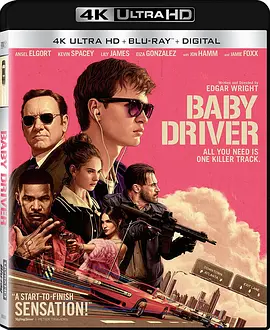 极盗车神 4K Baby Driver (2017) / 娃娃脸司机 / 宝贝司机 /  玩命再劫(台)/Drive Baby Drive / 宝宝车神 / 宝贝神车手(港) 2160p.BluRay.REMUX.HEV