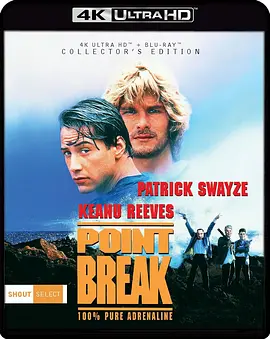 惊爆点 Point Break (1991) / 终极豪情 / 惊暴点/人生断点 / 爆破点 2160p.Blu-ray.Remux.DV.HDR.HEVC.DTS-HD.MA.5.1-CiNEPHiLES【77.00