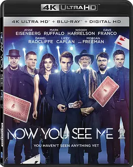 惊天魔盗团2 4K Now You See Me 2 (2016) / 出神入化2(台) / 非常盗2(港)/Now You See Me: The Second Act / 惊天魔盗团：第二幕 2160p.BluRay