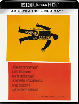 桃色血案 Anatomy of a Murder (1959) / 桃色案件/一个凶杀案的解析 2160p.BluRay.REMUX.HEVC.DTS-HD.MA.TrueHD.7.1.Atmos-FGT【76.02 G