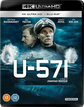 猎杀U-571 U-571 (2000) / U-571风暴/深海任务U-571 2160p.UHD.BluRay.DV.HEVC.REMUX.DTS-HD.MA.5.1-BiTOR【57.85 GB】 1080p.Bl