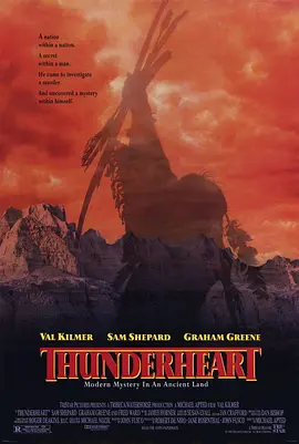 雷霆之心 Thunderheart (1992)/霹雳心 2160p.WEB-DL.DD5.1.DV.HDR.H.265-FLUX【20.87 GB】【杜比视界】