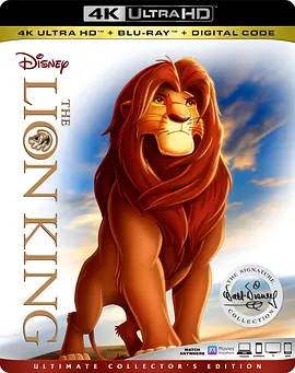 狮子王 4K The Lion King (1994) / The Lion King 1994 2160p BluRay HEVC TrueHD 7.1 Atmos/狮子王3D 2160p.BluRay.REMUX.H