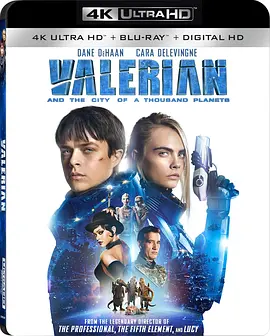 星际特工：千星之城 4K Valérian and the City of a Thousand Planets (2017) / Valérian/Valerian / 星际特工瓦雷诺：千星之城(台) 2160p.Bl