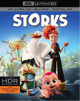 逗鸟外传：萌宝满天飞 4K Storks (2016) / 送子鸟(台) / 鹳/BB宅急便(港) / 送子鹤 2160p.BluRay.REMUX.HEVC.DTS-HD.MA.7.1-FGT【49.3GB】 1080